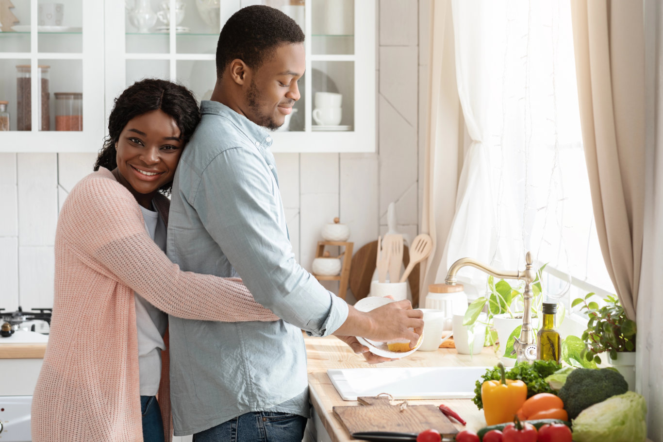 Love vs Care - domestic couple